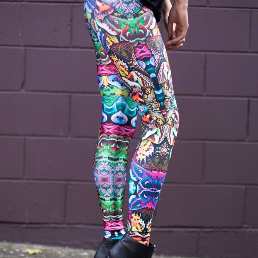 Blackmilk hypermoth leggings original rainbow